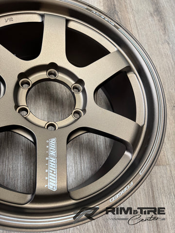 Volk Racing TE37 SB 18x8.5 +22 6x139.7 Bronze (Set of 4) WVDNV22KA