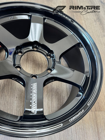 Volk Racing TE37 SB 18x8.5 +22 6x139.7 Pressed Black (Set of 4) WVDNV22KPW