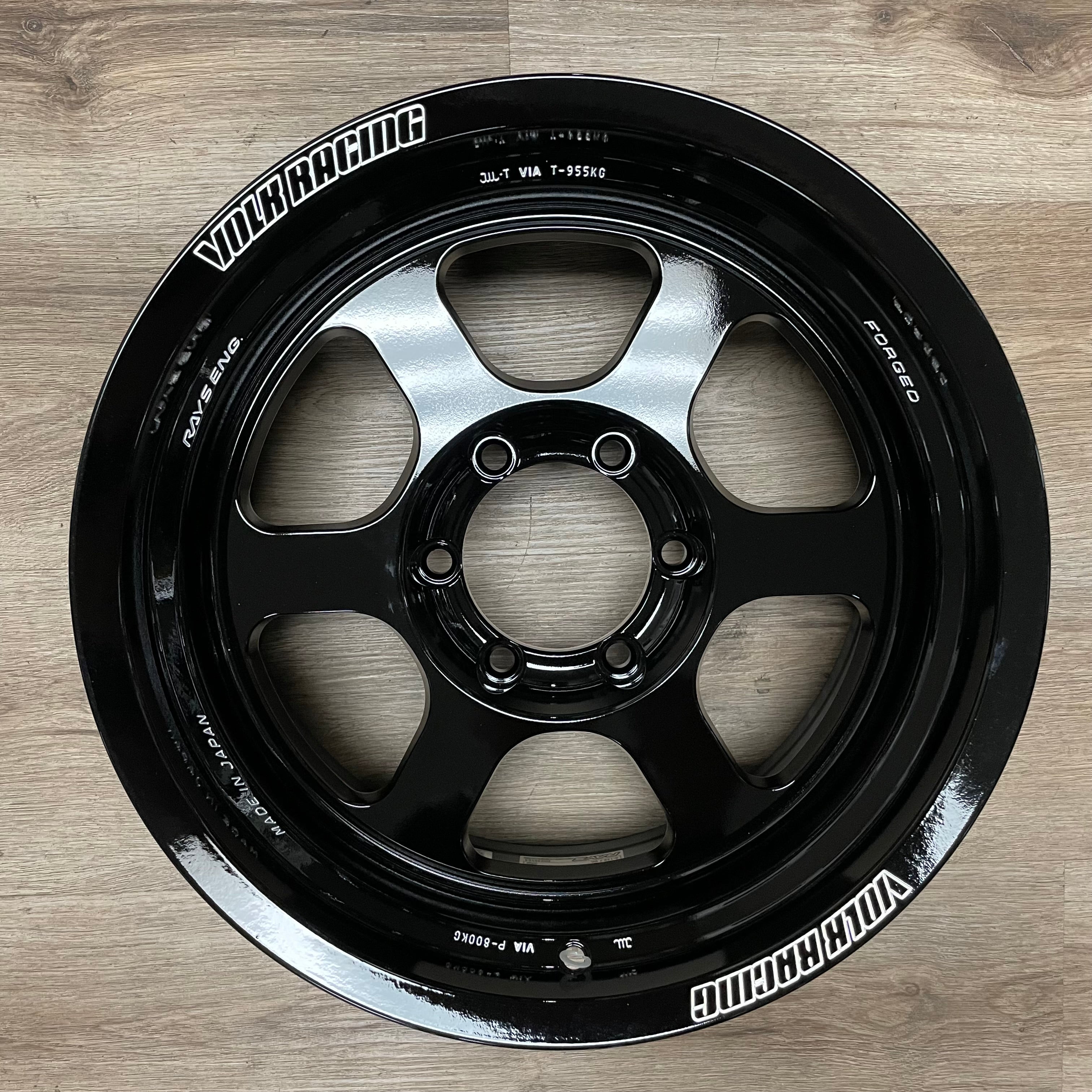 Racing Style Rims Volk Racing TE37XT M-Spec 17x8.5 -10 6x139.7 Gloss Black (Set of 4) WV ...