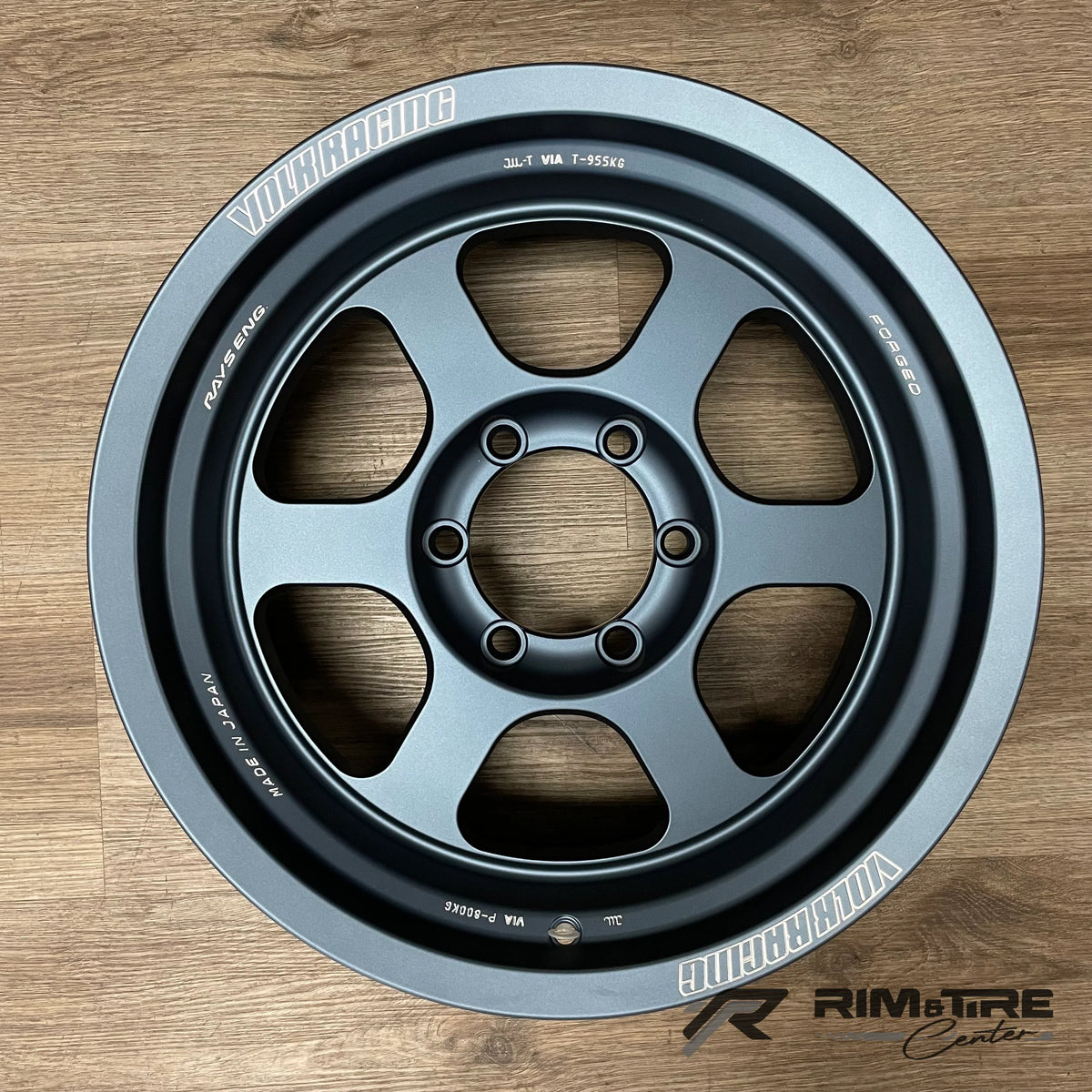 Volk Racing TE37XT M-Spec 18x9 +0 6x139.7 Matte Blue Gunmetal (Set of 4) WVDOW00KMEG