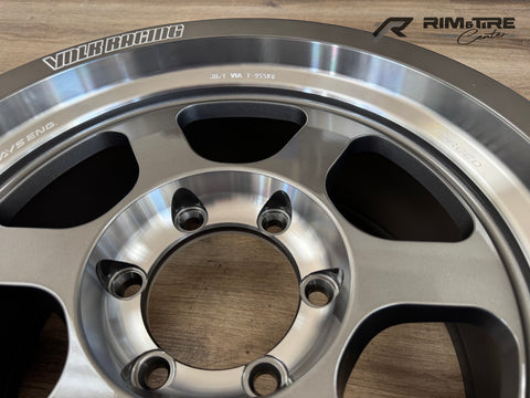 Volk Racing TE37XT SL M-Spec 17x8.5 +15 6x139.7 Pressed Graphite (Set of 4) WVDOP-10KPG