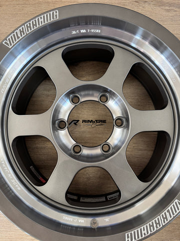 Volk Racing TE37XT SL M-Spec 17x8.5 +15 6x139.7 Pressed Graphite (Set of 4) WVDOP-10KPG