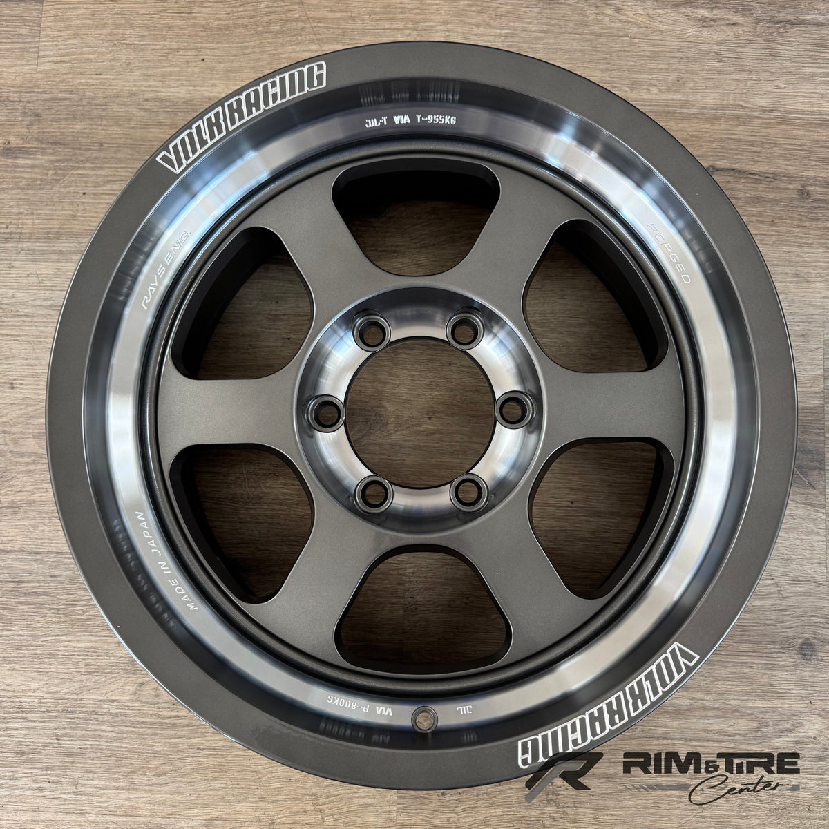 Volk Racing TE37XT SL M-Spec 17x8.5 +15 6x139.7 Pressed Graphite (Set of 4) WVDOP-10KPG