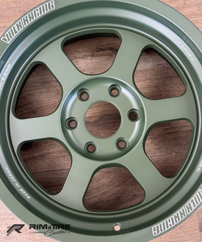 Volk Racing TE37XT M-Spec 18x9 -1 6x135 Matte Dark Green (Set of 4) WVDOW-01UMG
