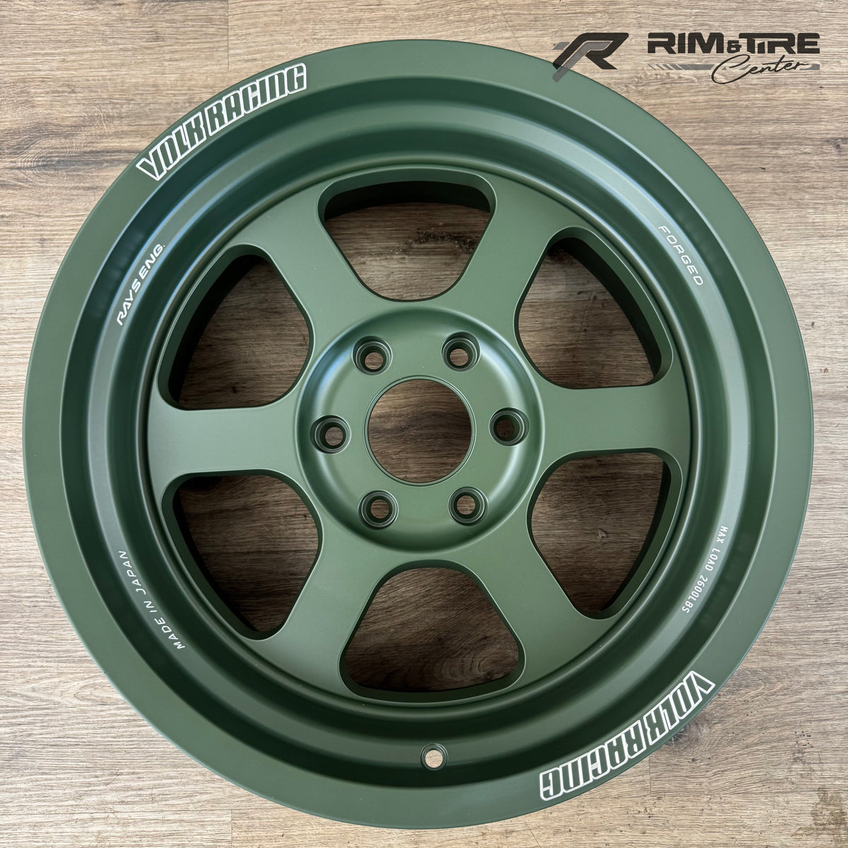 Volk Racing TE37XT M-Spec 18x9 -1 6x135 Matte Dark Green (Set of 4) WVDOW-01UMG