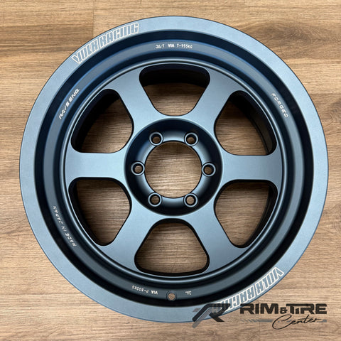 Volk Racing TE37XT M-Spec 18x9 +0 6x139.7 Matte Blue Gunmetal (Set of 4) WVDOW00KMEG