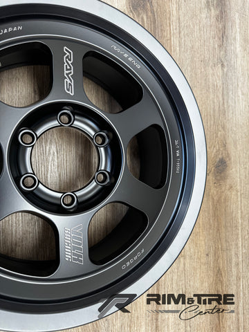 Volk Racing TE37XT Black Shadow LTD 17x8 +20 6x139.7 Matte Translucent Black (Set of 4) WVDTO20KPH