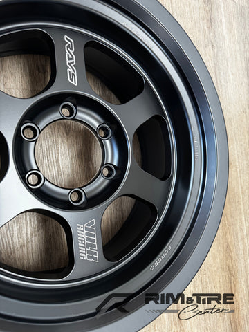 Volk Racing TE37XT Black Shadow LTD 17x8.5 -10 6x139.7 Matte Translucent Black (Set of 4) WVDTP-10KPH