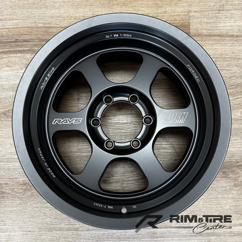 Volk Racing TE37XT Black Shadow LTD 17x8.5 -10 6x139.7 Matte Translucent Black (Set of 4) WVDTP-10KPH