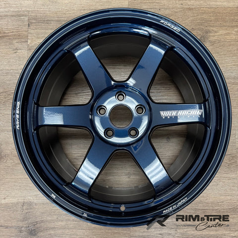Volk Racing TE37 Ultra M-Spec 19x9.5 +23/19x10.5 +35 5x112 Mag Blue (Set of 4) WVDU423MDM/WVDU635MDM