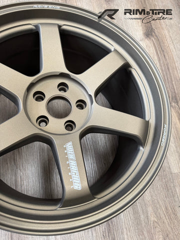 Volk Racing TE37 Ultra M-Spec 19x9.5 +23/19x10.5 +35 5x112 Matte Gun Bronze (Set of 4) WVDU423MMZM/WVDU635MMZM