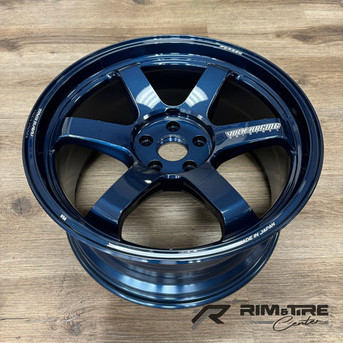 Volk Racing TE37 Ultra M-Spec 19x9.5 +25 5x114.3 Mag Blue (Set of 4) WVDU42EAM