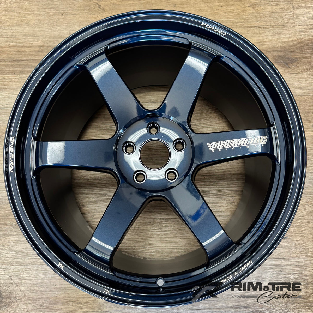 Volk TE37 Ultra M-Spec 20x9 +37/20x12 +48 5x114.3 Mag Blue (Staggered, Set of 4) WVDUAW37EDM/WVDUA848EDM