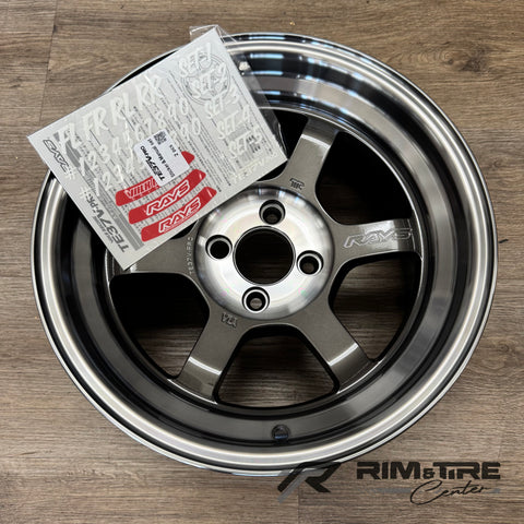 Volk Racing TE37V Pro 15x8.5 +5 4x100 Pressed Graphite (Set of 4) WVDVPE105APG
