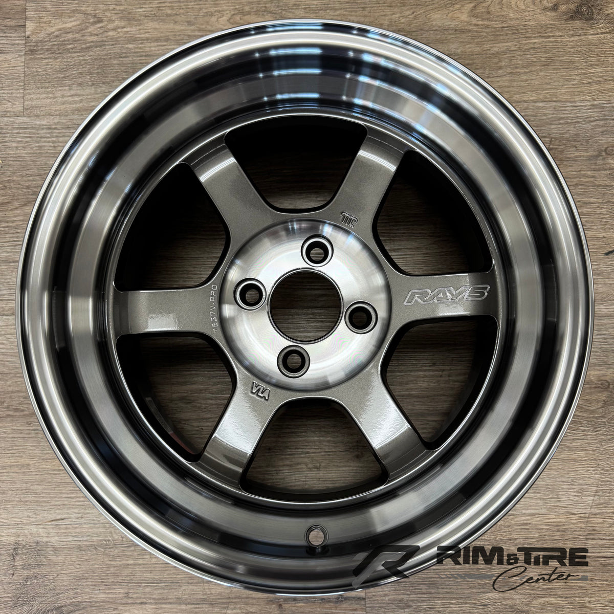 Volk Racing TE37V Pro 15x8.5 +5 4x100 Pressed Graphite (Set of 4) WVDVPE105APG