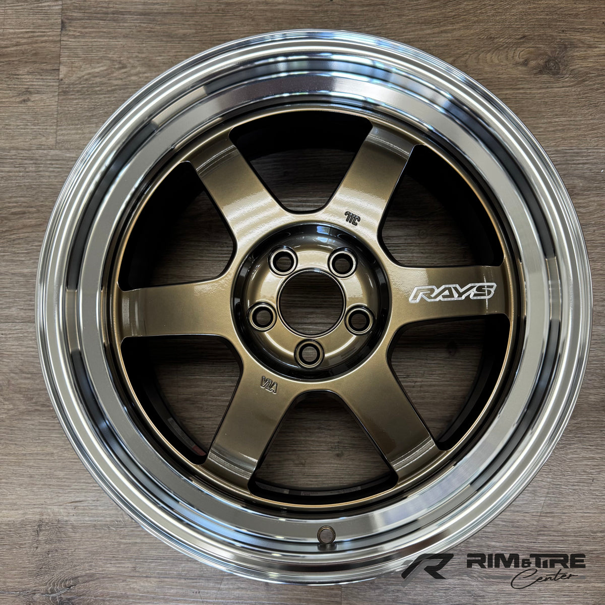 Volk TE37V Spec-SR 17x9 +36 5x100 Shining Bronze (Set of 4) WVDVQ36DSR
