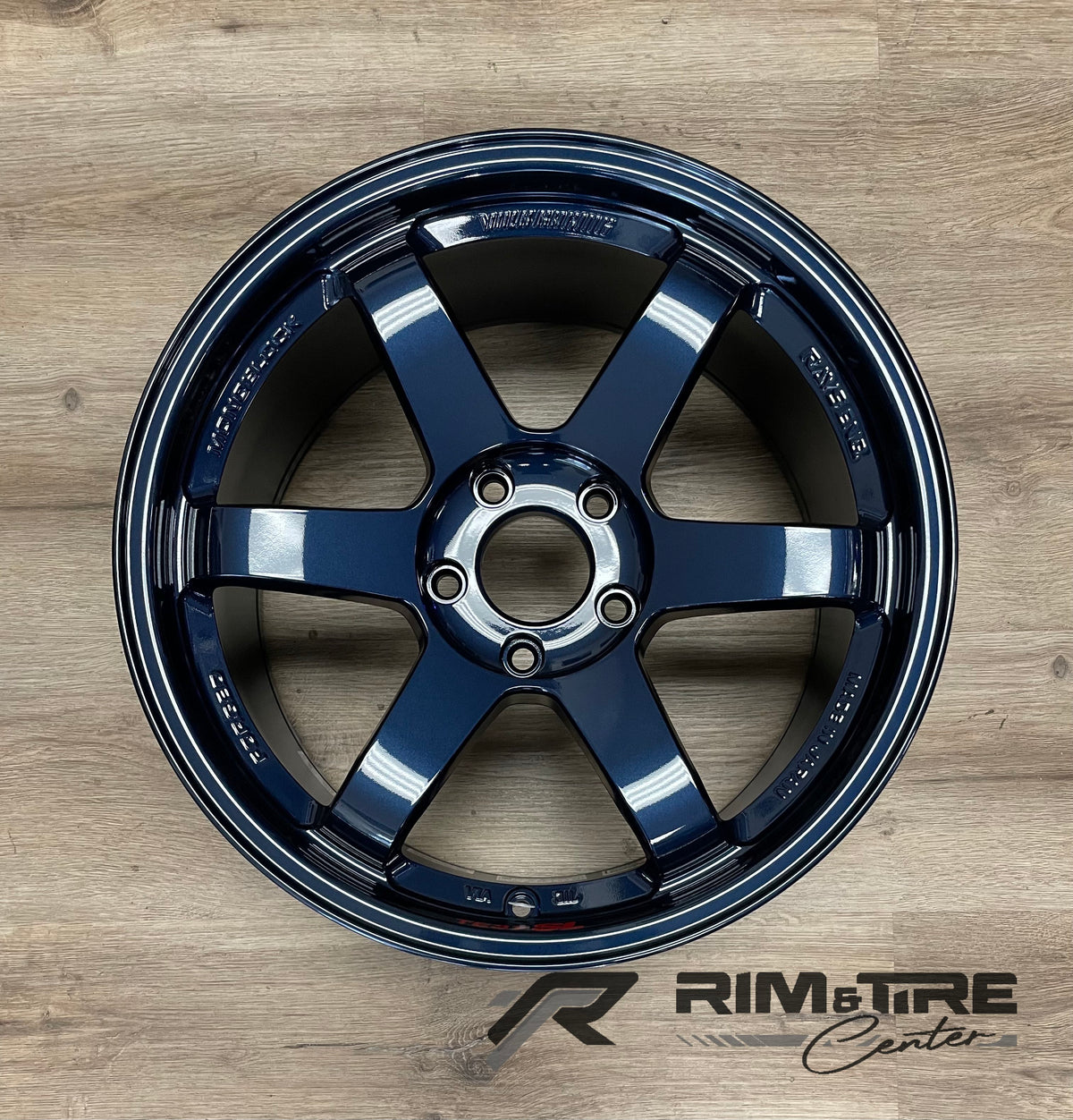 Volk Racing TE37SL 18x9.5 +38 5x120 Mag Blue (Set of 4) WVDX38WPD