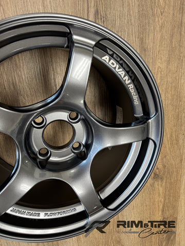 Advan TC4 15x8 +35 4x100 Racing Gunmetallic (No Ring) (Set of 4) YAD5G35AGM