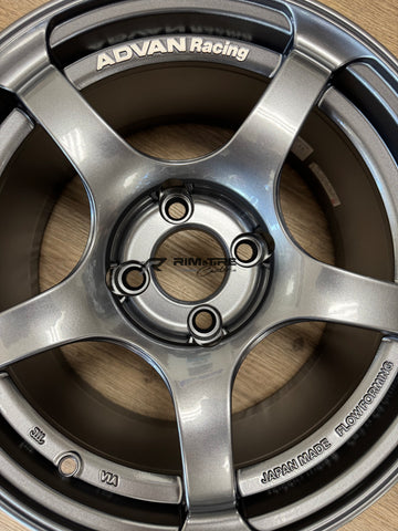 Advan TC4 15x8 +35 4x100 Racing Gunmetallic (No Ring) (Set of 4) YAD5G35AGM