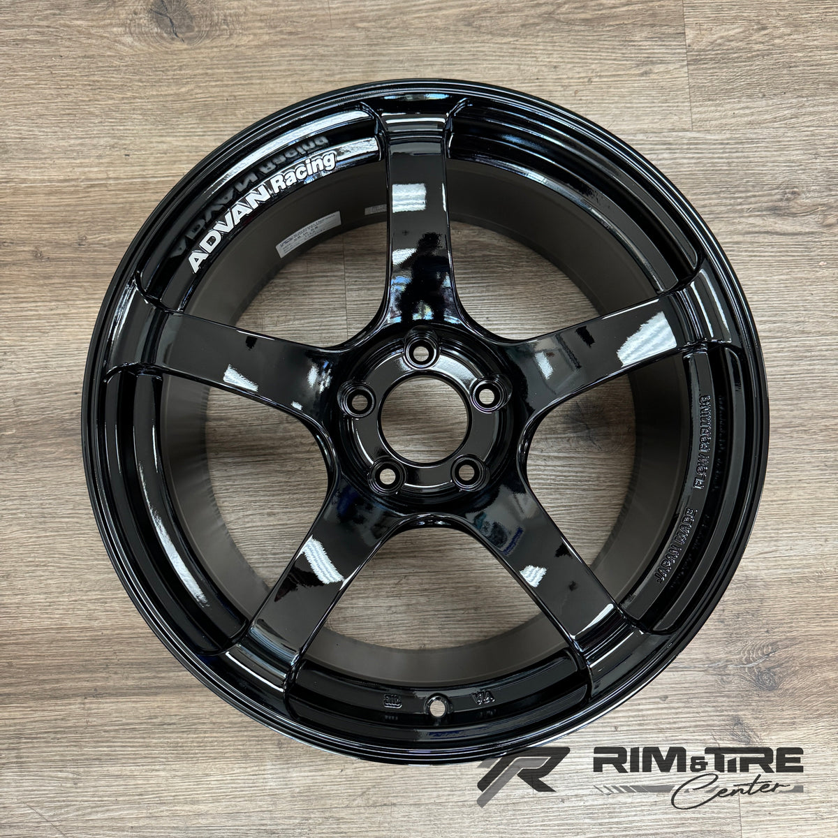 Advan TC-4 18x9.5 +35 5x114.3 Racing Gloss Black, No Ring (Set of 4) Y –  Rim and Tire Center