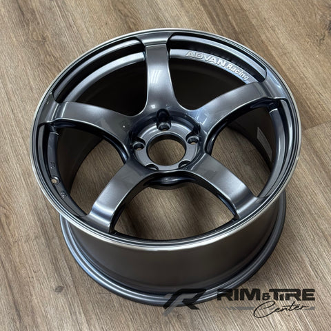 Advan Racing TC4 18x9.5 +45 5x100 Gunmetallic & Ring (Set of 4) YAD8J45DGMR