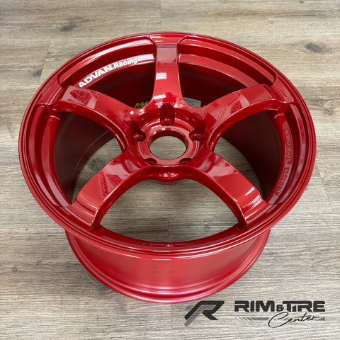 Advan TC-4 18x9.5 +38 5x120 Racing Red, No Ring (Set of 4) YAD8J38WR