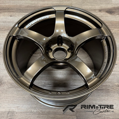 Advan Racing TC4 18x10.5 +15 5x114.3 Umber Bronze Metallic (Set of 4) YAD8L15EUAR