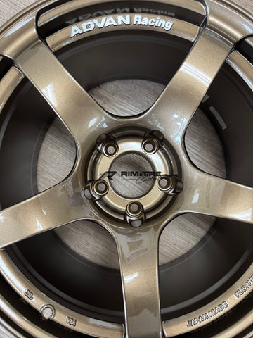 Advan Racing TC4 18x10.5 +15 5x114.3 Umber Bronze Metallic (Set of 4) YAD8L15EUAR