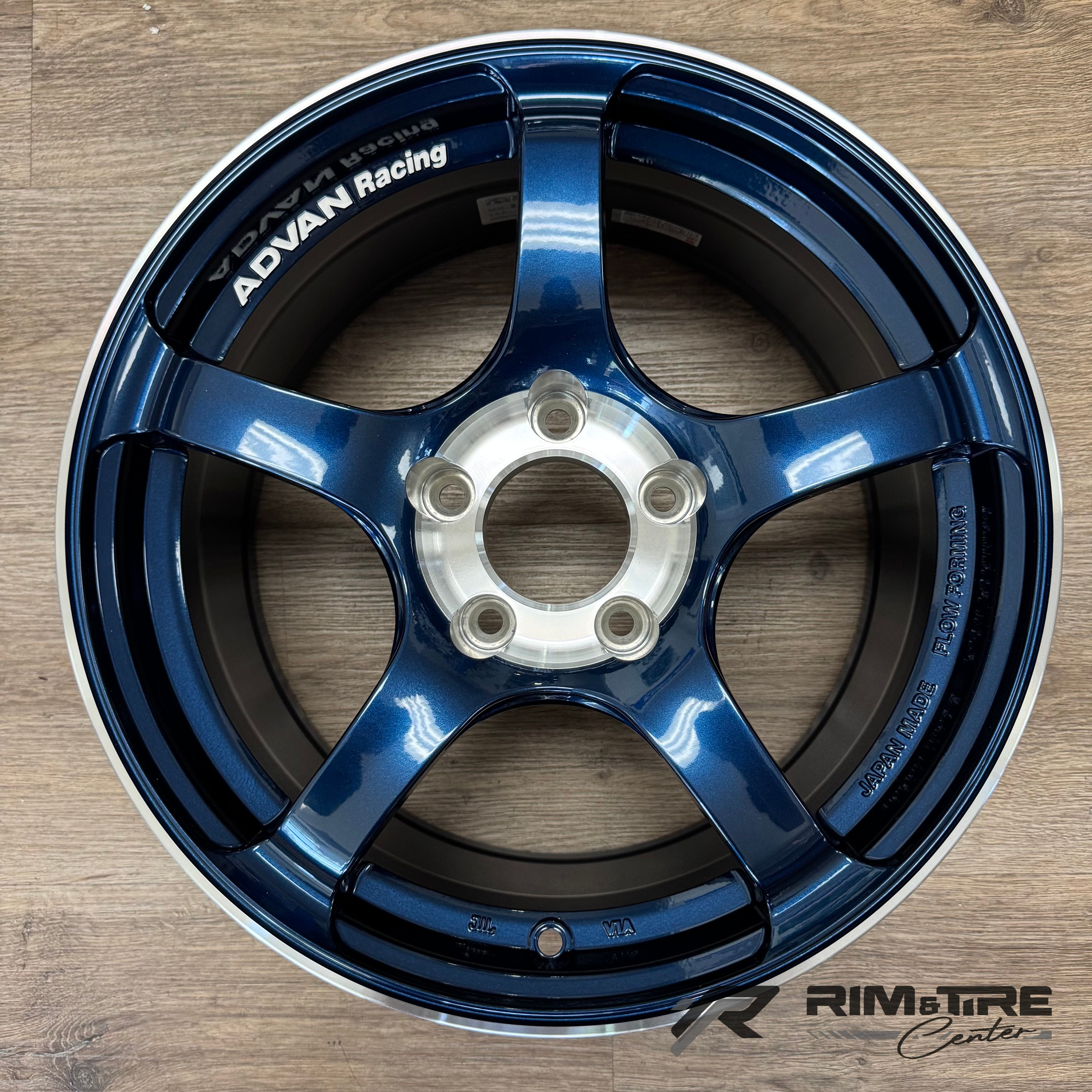 Advan Racing Tc4 Racing Advan Racing TC4 SE 16x8 +35 5x114.3 Racing Indigo Blue (Set of 4) YAD ...