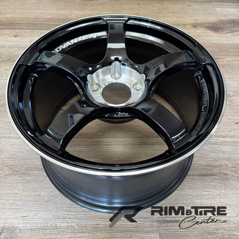 Advan Racing TC4 SE 17x9 +45 5x114.3 Racing Gloss Black & Diamond Cut (Set of 4) YADS7I45EBF