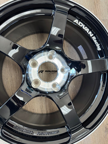 Advan Racing TC4 SE 17x9 +45 5x114.3 Racing Gloss Black & Diamond Cut (Set of 4) YADS7I45EBF