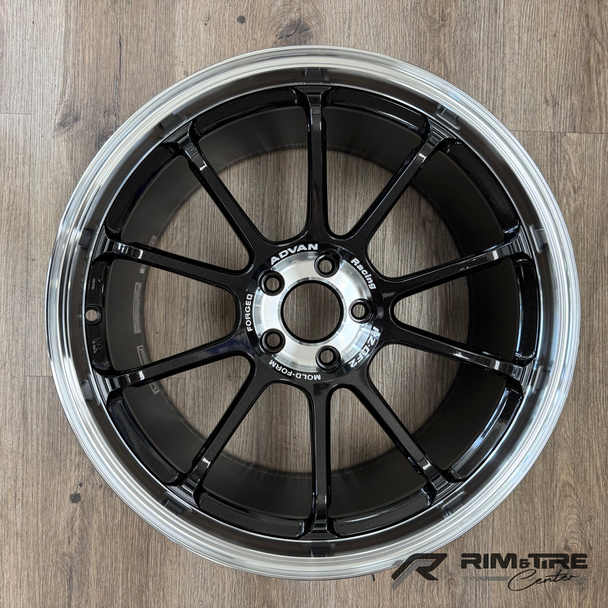 Advan RZDF2 19x9.5 +22/19x10.5 +32 5x112 Diamond Cut & Titanium Black (Set of 4) YAF9J25MDRTB/YAF9L32MDRTB