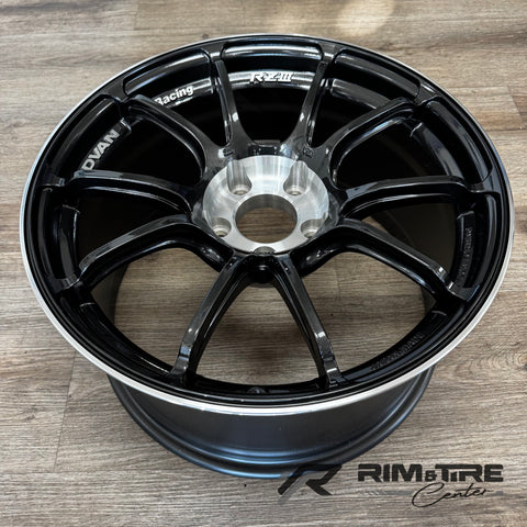 Advan RZIII 18x9.5 +45 5x120 Black Gunmetallic & Diamond Cut (Set of 4) YAJ38J45WBGC