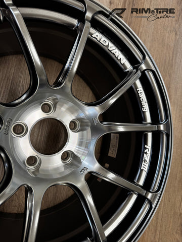 Advan RZIII 18x9.5 +25 5x114.3 Hyper Platinum Black & Diamond Cut (Set of 4) YAJ38J25EHPC