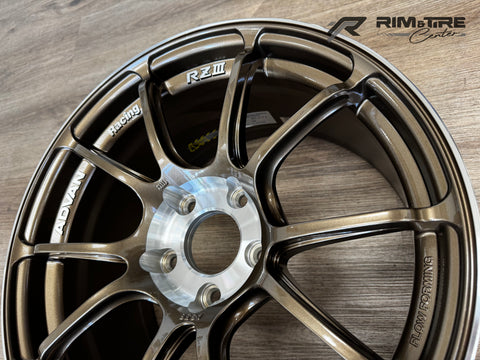 Advan RZIII 18x9.5 +45 5x120 Umber Bronze Metallic & Diamond Cut (Set of 4) YAJ38J45WUBC