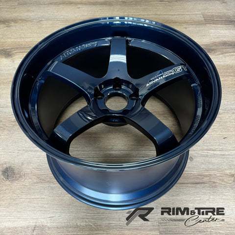 Advan GT Premium 20x10 +35/20x12 +20 5x114.3 Racing Titanium Blue (Set of 4) YAQ0K35EDP/YAQ0O20EDP