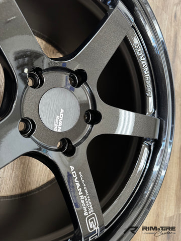 Advan GT Porsche 19x9 +46/19x12 +63 5x130 Titanium Black (Set of 4) YAQ9I46PTBP/YAQ9O63PTBP