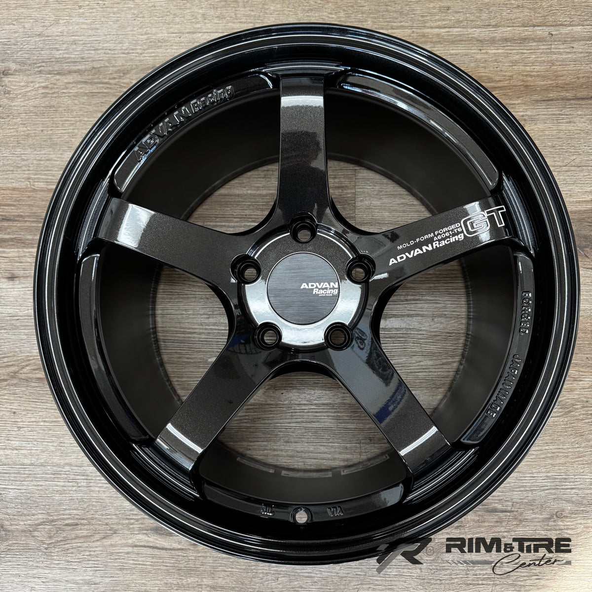 Advan GT Porsche 19x9 +46/19x12 +63 5x130 Titanium Black (Set of 4) YAQ9I46PTBP/YAQ9O63PTBP