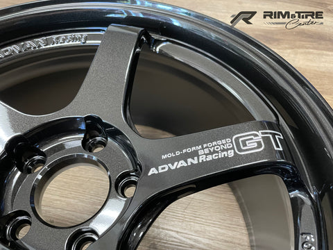 Advan GT Beyond 18x9.5 +45 5x100 Racing Titanium Black (Set of 4) YAQB8J45DTB