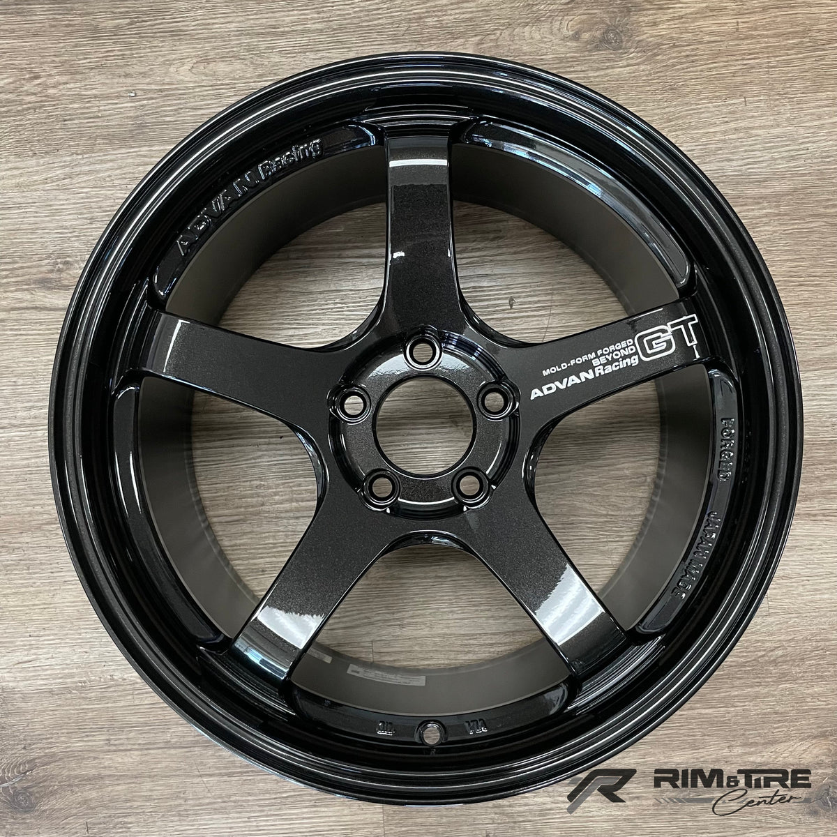 Advan GT Beyond 18x9.5 +45 5x100 Racing Titanium Black (Set of 4) YAQB8J45DTB