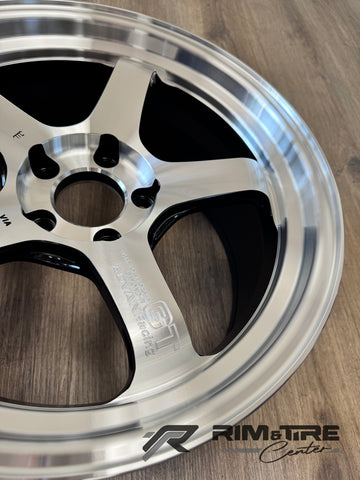 Advan GT Beyond-R 18x9.5 +38 5x114.3 Machining & Diamond Cut (Set of 4) YAQC8J38EMDC