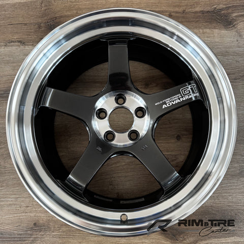 Advan GT Beyond-R 18x9.5 +45 5x100 Diamond Cut & Dark Platinum Black (Set of 4) YAQC8J45DDPB