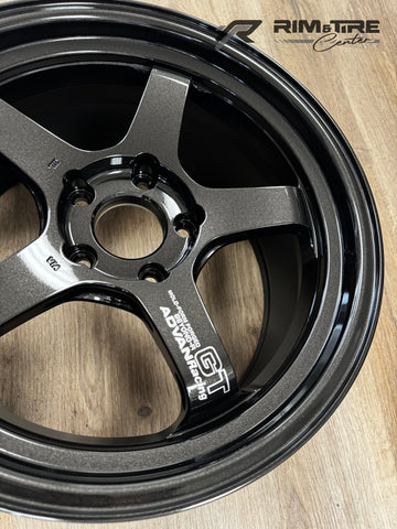 Advan GT Beyond-R 18x9.5 +25 5x114.3 Racing Titanium Black (Set of 4) YAQC8J25ETB