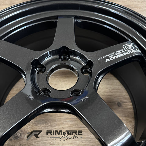 Advan GT Beyond-R 18x9.5 +25 5x114.3 Racing Titanium Black (Set of 4) YAQC8J25ETB