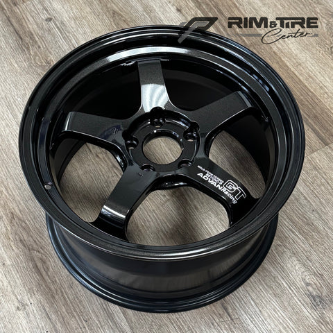 Advan GT Beyond-R 18x9.5 +25 5x114.3 Racing Titanium Black (Set of 4) YAQC8J25ETB