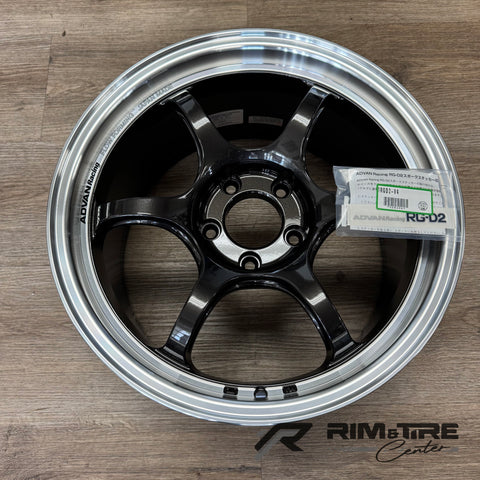 Advan RG-D2 18x9.5 +22 5x114.3 Machining & Black Gunmetallic (Set of 4) YAT8J22EMBG