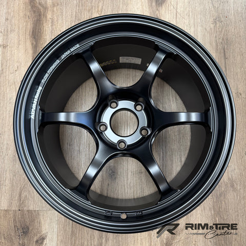 Advan RGD2 18x9.5 +22/18x10.5 +24 5x120 Semi Gloss Black (Staggered, Set of 4) YAT8J22WSB/YAT8L24WSB