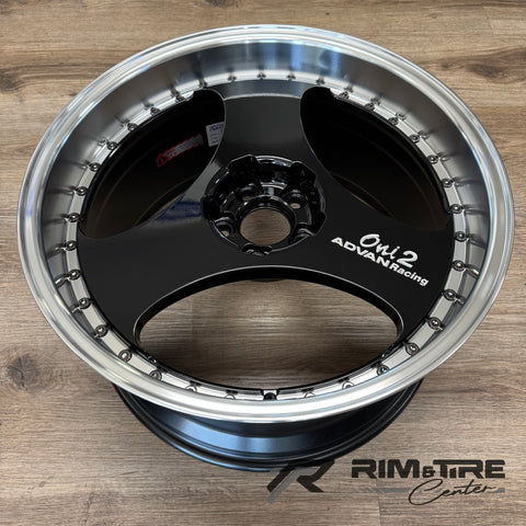 Advan Oni2 Progressive 20x9.5 +25/20x10.5 +32 5x112 Machining & Racing Gloss Black (Set of 4) YAYP0J25MBF/YAYP0L32MBF