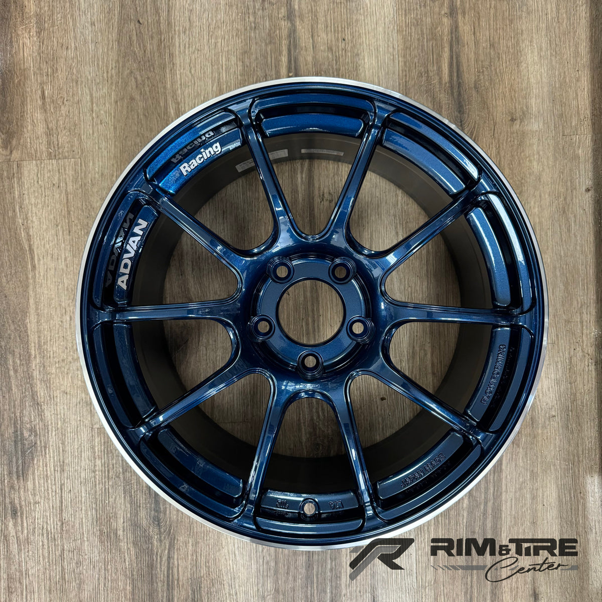 Advan Racing RZII 17x9 +45 5x114.3 Racing Indigo Blue (Set of 4) YAZ7I45EE