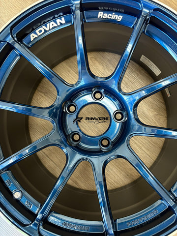 Advan RZII 18x9.5 +45 5x114.3 Racing Indigo Blue (Set of 4) YAZ8J45EE